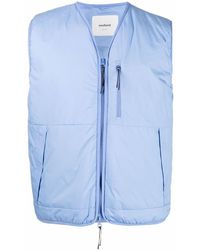 Soulland Clay Padded Gilet - Blue