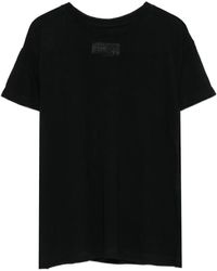 MM6 by Maison Martin Margiela - Camiseta con cuello redondo - Lyst