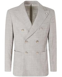 L.B.M. 1911 - Double-Breasted Peak-Lapel Jacket - Lyst