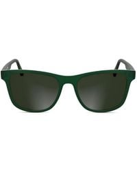 Lacoste - Lunettes De Soleil À Monture Carrée - Lyst