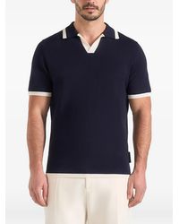 Manière De Voir - Lambert Contrast-Detail Knit T-Shirt - Lyst