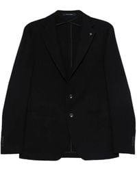 Tagliatore - Three-Button Wool Blazer - Lyst