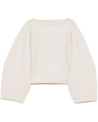 Entire studios - Boat Neck Sweater - Lyst