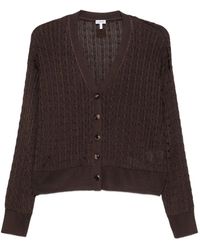 Loewe - ケーブルニット カーディガン - Lyst