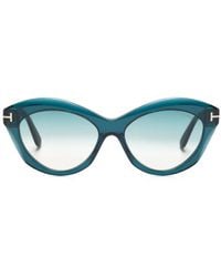 Tom Ford - Toni Cat-Eye Sunglasses - Lyst