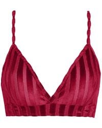 Amir Slama - X Astrid Striped Crop Top - Lyst
