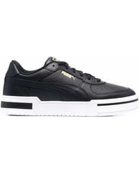 PUMA - Baskets En Cuir À Logo Imprimé - Lyst