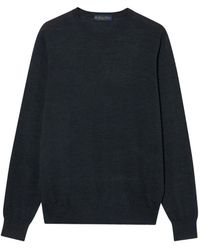 Brooks Brothers - Crew-Neck Ribbed-Trim Sweater - Lyst