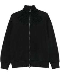 Ermanno Scervino - Lace-Embroidered Zip-Up Jacket - Lyst