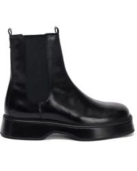 Ami Paris - Leather Chelsea Boots - Lyst