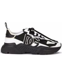 Dolce & Gabbana - Mixed-materials Daymaster Sneakers - Lyst