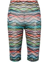 Missoni - Pantalones cortos con motivo en zigzag - Lyst