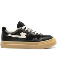 Stepney Workers Club - Pearl S-Strike Leather Sneakers - Lyst