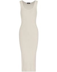 ARMANI EXCHANGE - Geripptes Maxikleid - Lyst
