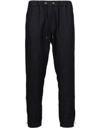 Moncler - Pantalones De Chándal Con Cordones - Lyst