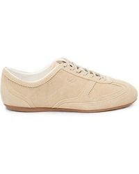 HUGO - Suede-Finish Lace-Up Sneakers - Lyst