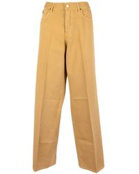 Jacob Cohen - Pressed-Crease Jeans - Lyst