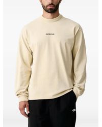 Napapijri - Tenri Graphic-Print Long-Sleeve T-Shirt - Lyst