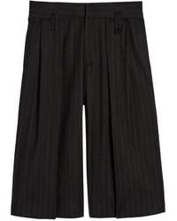 Simone Rocha - Pinstriped Wide-Leg Shorts - Lyst