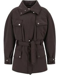 ANDAMANE - Giacca Con Cintura - Lyst