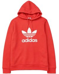 adidas - Originals Trefoil Hoodie - Lyst