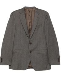 Canali - Costume À Motif De Chevrons - Lyst