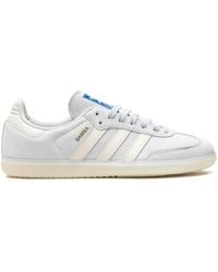 adidas - Samba Og "wonder Silver/chalk White/off White" Sneakers - Lyst