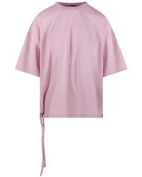 Nude - Drawstring T-Shirt - Lyst