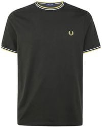 Fred Perry - Twin Tipped T-Shirt - Lyst