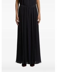 Peserico - Pleated Maxi Skirt - Lyst