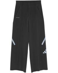 adidas - X Complete Studios Z.N.E. Logoprinten Broek Met Wijde Pijpen - Lyst