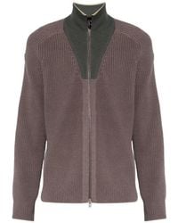DIESEL - K-Orio Zip-Up Cardigan - Lyst