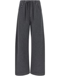 Brunello Cucinelli - ドローストリング トラックパンツ - Lyst