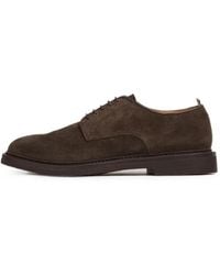 Officine Creative - Hopkins Suede Lace-Up Shoes - Lyst