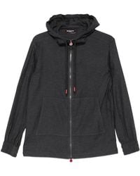Kiton - Zip-Up Hoodie - Lyst