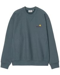 Carhartt - American Script Logo-Detail Sweatshirt - Lyst