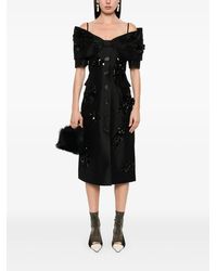 ワンピース SHUSHU TONG FW24 B&W bustier dress (MWDDDR11 COR545BA100) SHUSHU/TONG Bustier Mini Dress | Black | FARFETCH