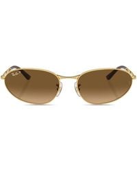 Ray-Ban - Occhiali Da Sole Rb3734 Ovali - Lyst