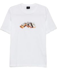 Paul Smith - Graphic-Printed T-Shirt - Lyst
