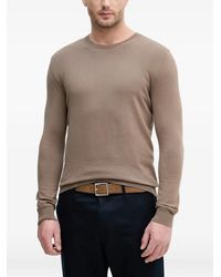 Sisley - Crew-Neck Long-Sleeve Sweater - Lyst