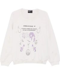 Enfants Riches Deprimes - Chemise Imprimée En Coton À Effet Usé - Lyst