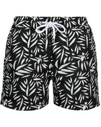Frescobol Carioca - Abstract-Print Swim Shorts - Lyst