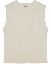 Jonathan Simkhai - Round-neck Sleeveless Tank Top - Lyst