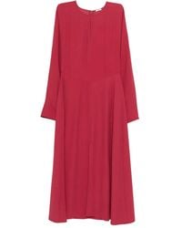 JOSEPH - Long-Sleeve Midi Dress - Lyst
