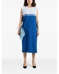 Bielo - Sleeveless Double-Face Midi Dress - Lyst