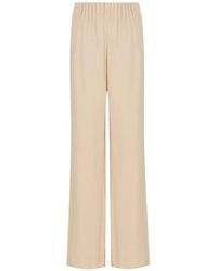 Emporio Armani - Broek Met Elastische Taille - Lyst