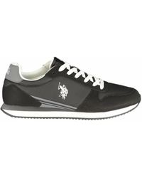 U.S. POLO ASSN. - Logo-Embroidered Low-Top Sneakers - Lyst
