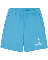 Sporty & Rich - Vendome ロゴ ショートパンツ - Lyst