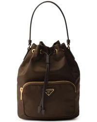 Prada - Duet Re-Nylon Bucket Bag - Lyst