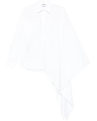 Moschino - Asymmetric Shirt - Lyst